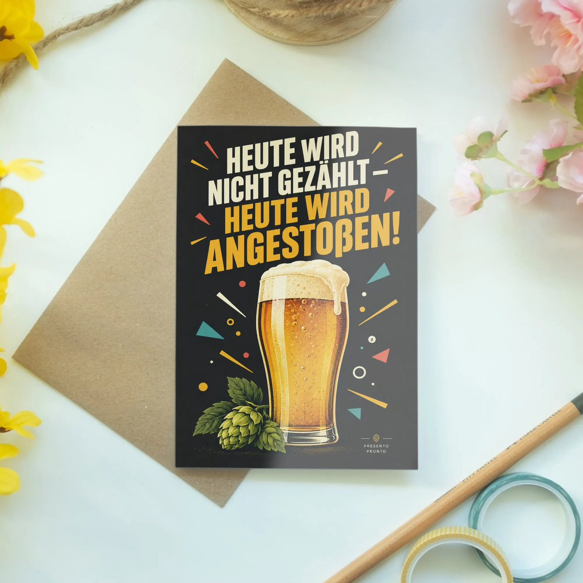 Lustige Geburtstagskarte für Bierfans mit Craft-Bierglas|p:2013363|h:c646f15d6d67c3e5d8597c8f97565b76