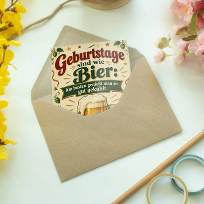 Lustige Geburtstagskarte für Bierfans mit Retro Bierkrug|p:2013364|h:c1222c52bd802ee28de6bb2ab1de66c4