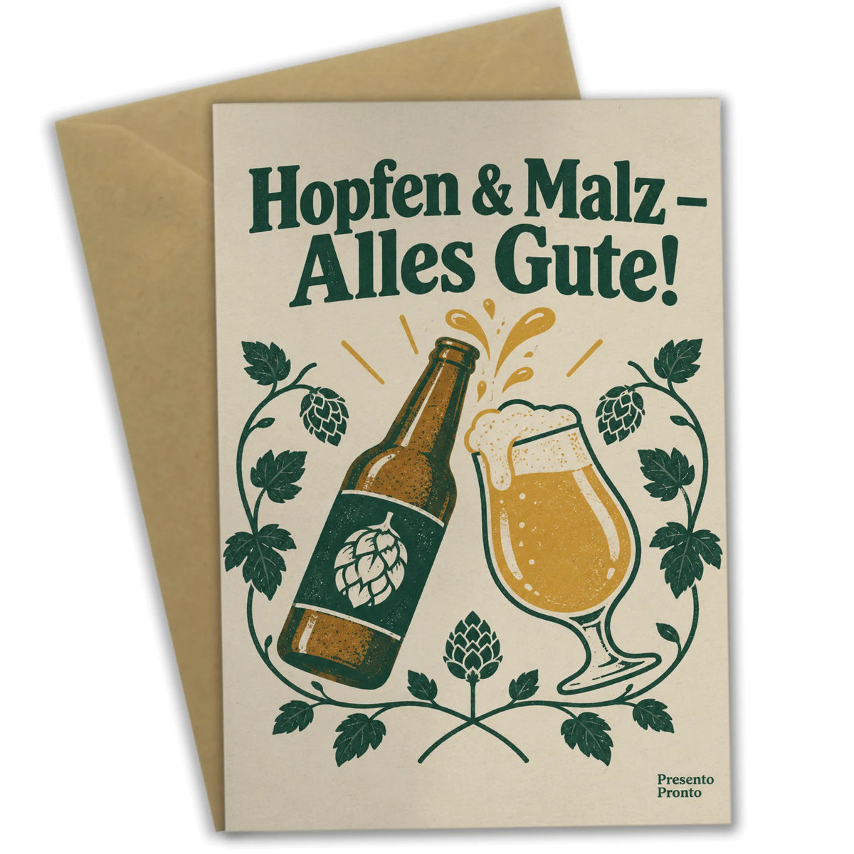 Lustige Geburtstagskarte für Bierfans mit Bierflasche und Glas|p:2013368|h:2d87da8345bed230761301c6bc54aea5