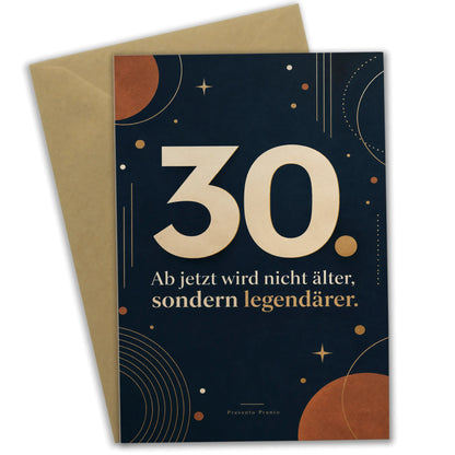 Coole Geburtstagskarte zum 30. für Männer mit goldener 30|p:2013379|h:9187e4670ffb8ea1a136bff5861a2514