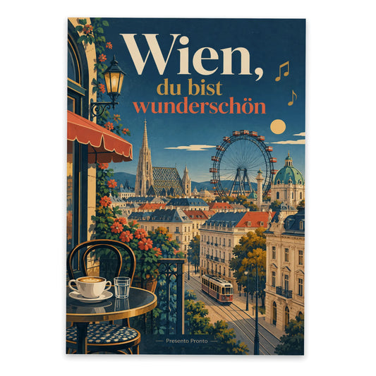 Herzliche Postkarte aus Österreich für Wien Fans mit Riesenrad|p:2013396|h:e32208defbc1f4b825e98bdb3083c4fb