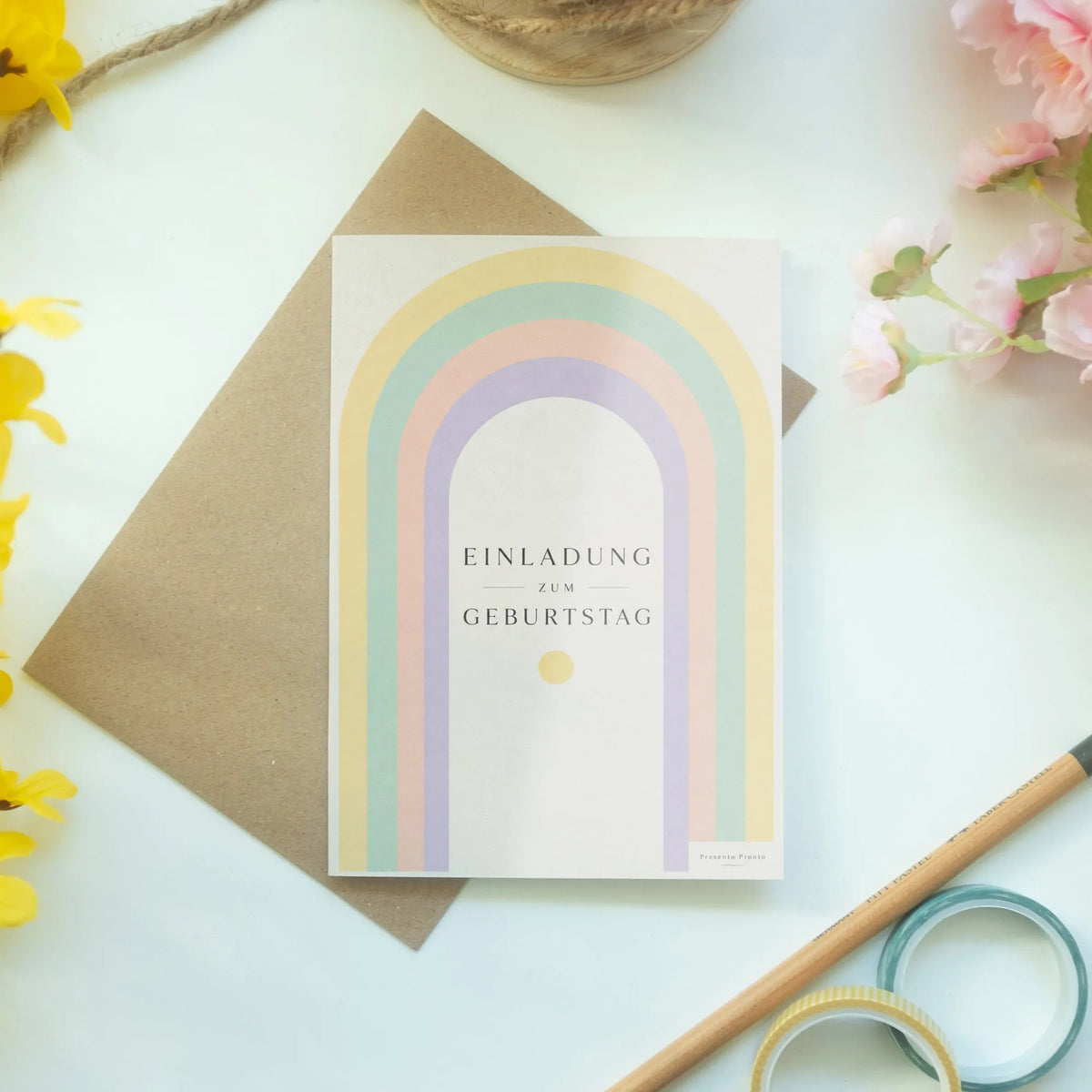 Süße Einladungskarten zum Geburtstag mit Pastell-Regenbogen|p:2013403|h:34ff5d985706a8cdf7c94a1cffa276de