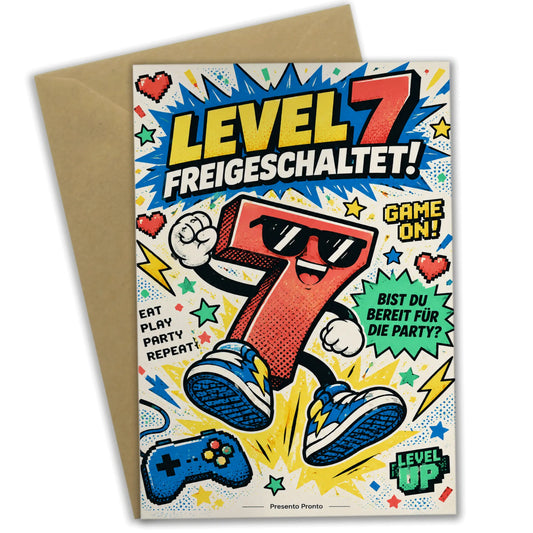 Coole Einladungskarten zum 7. Geburtstag mit Sneakers|p:2013438|h:bae83401dcc46cb3139d16c80fd9609c