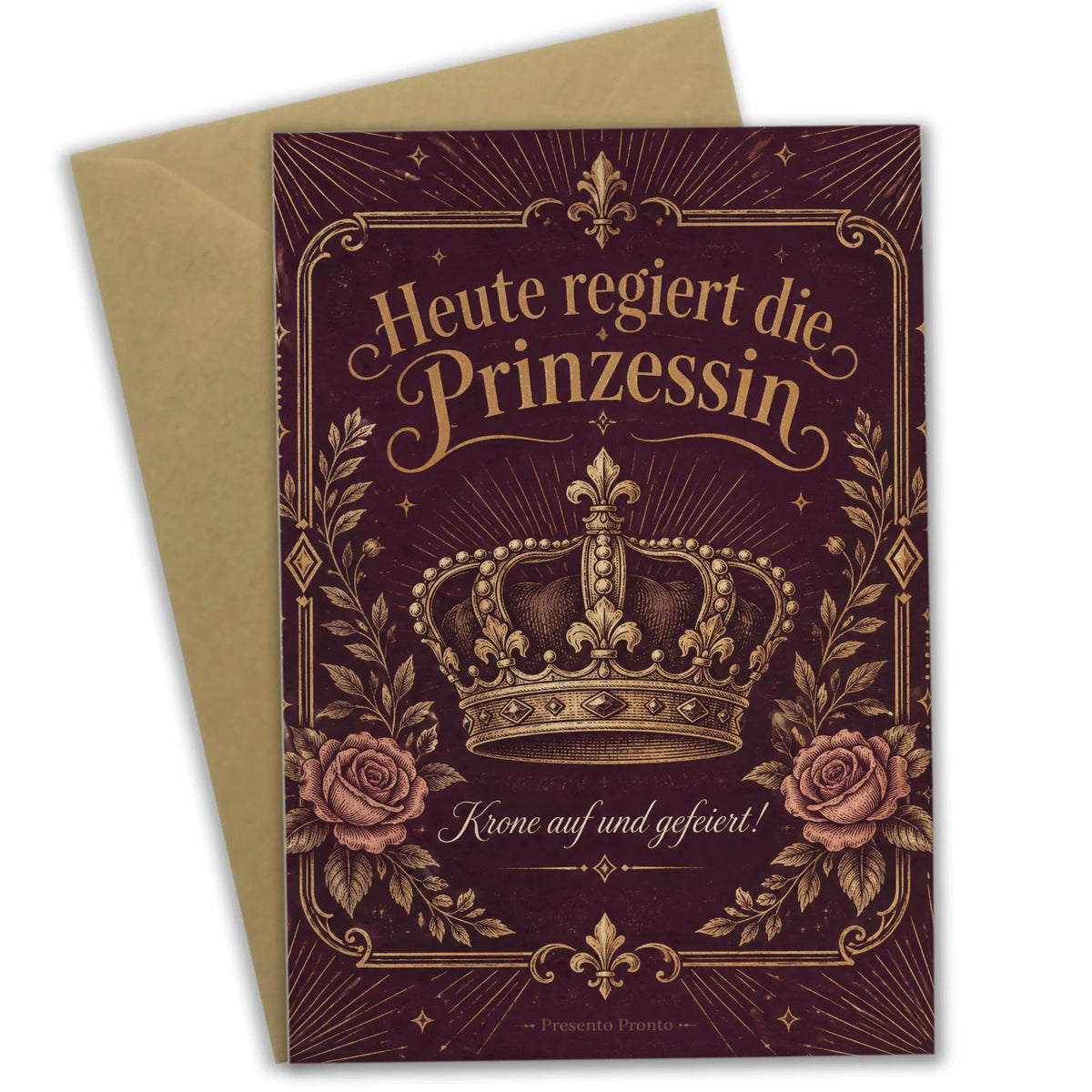 Royale Einladungskarten für Prinzessin mit Krone|p:2013461|h:00900b5c268d4c81e324960a757d584f