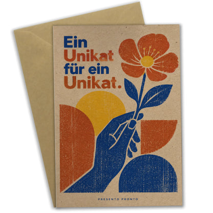 Besondere Grußkarte zum Selbstgestalten für ein Unikat mit Blume|p:2013486|h:dee1d20b3ed40318a0a8647b31268ac2