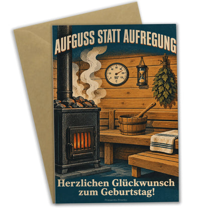 Lustige Geburtstagskarte für Wellnessfans mit Sauna|p:2013509|h:1c089986f4ff0e3a29e9c4f974416347