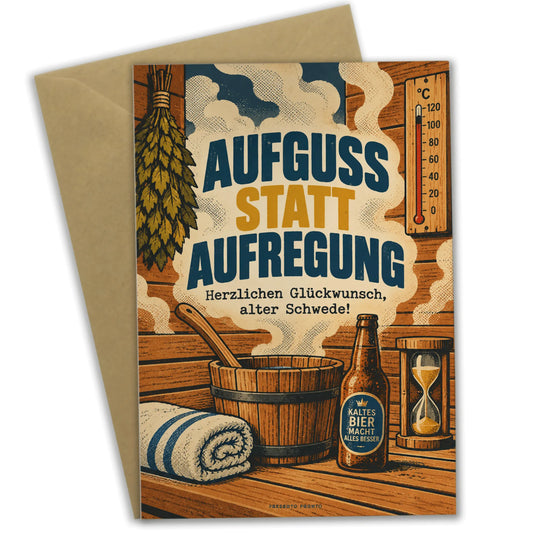 Lustige Geburtstagskarte für Wellnessfans mit Sauna|p:2013527|h:71aef3878ffe0f0eebb8c71e04845a54