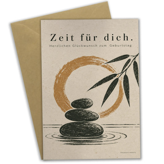 Entspannende Geburtstagskarte für Wellnessfans mit Zen-Steinen|p:2013544|h:2531bbe8a2a71f97487ec044f7841ea4