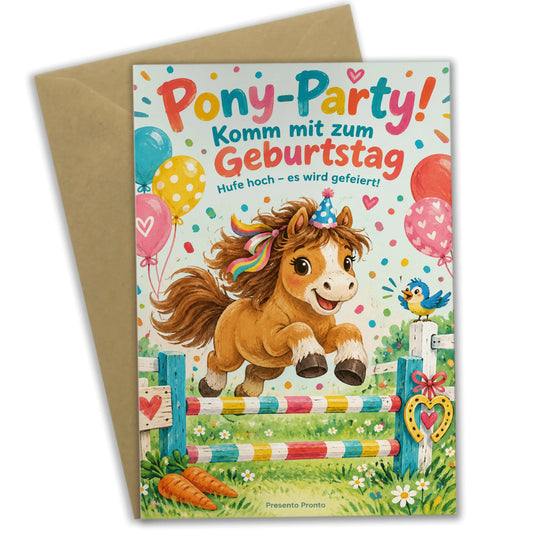 Lustige Einladungskarten zum Kindergeburtstag mit Pferden|p:2013601|h:d87a2ef32f559d5af9987c0865316506