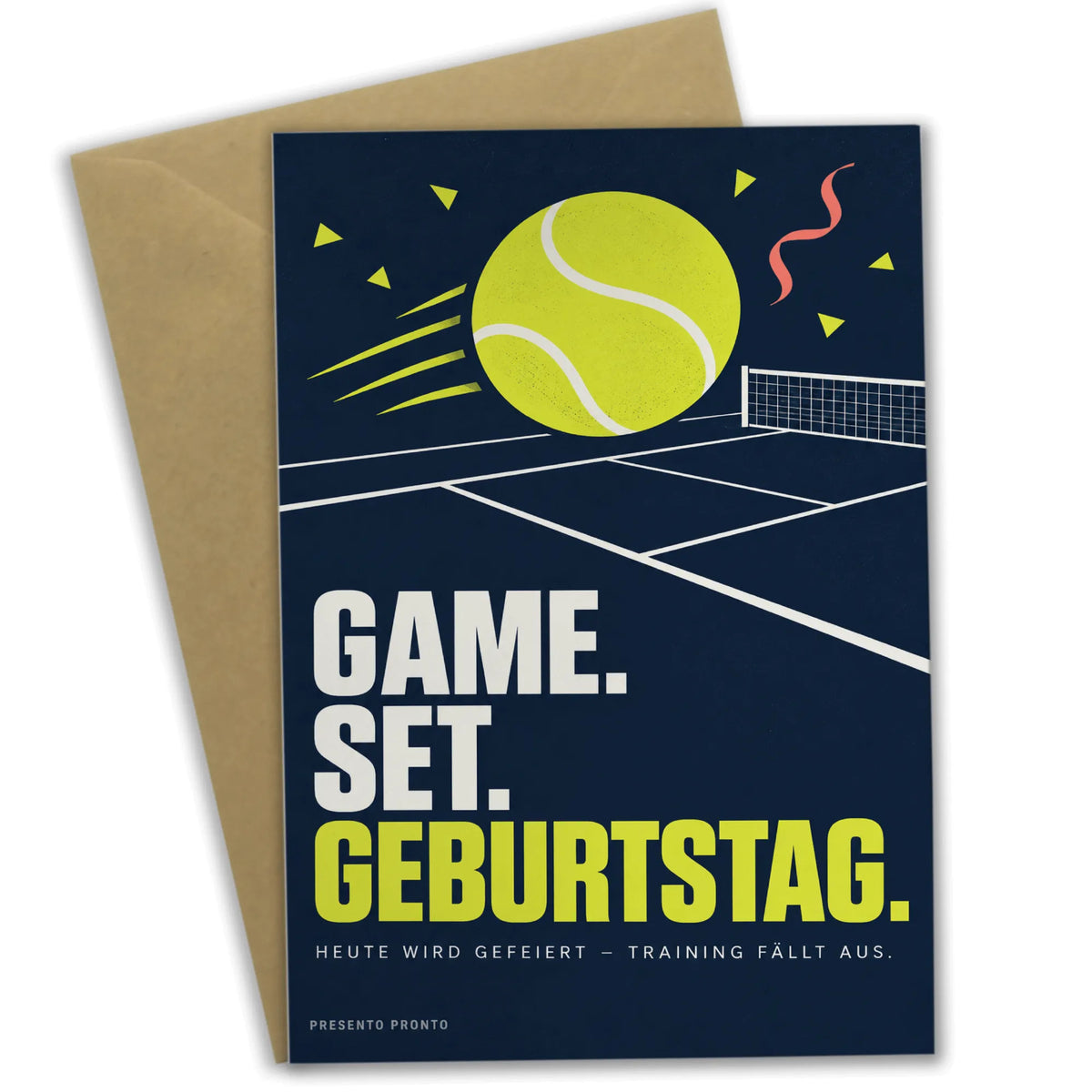 Lustige Geburtstagskarte für Tennisspieler mit gelbem Tennisball|p:2013612|h:7a57005381cdee7a3052f87c363e44d1