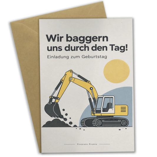 Lustige Einladungskarten zum Geburtstag mit Bagger|p:2013642|h:19a86801ab6ab9d50ff7a5face9dda29