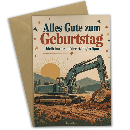Coole Einladungskarten mit Bagger zum Kindergeburtstag|p:2013646|h:2071fa84f0856bafd6dc242f705be2a5