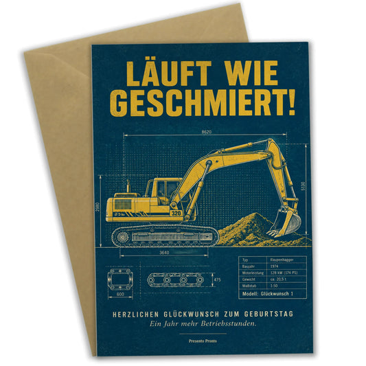 Lustige Einladungskarten mit Bagger zum Geburtstag|p:2013651|h:283ec9bf678c6a84c8b342da2a817e3f