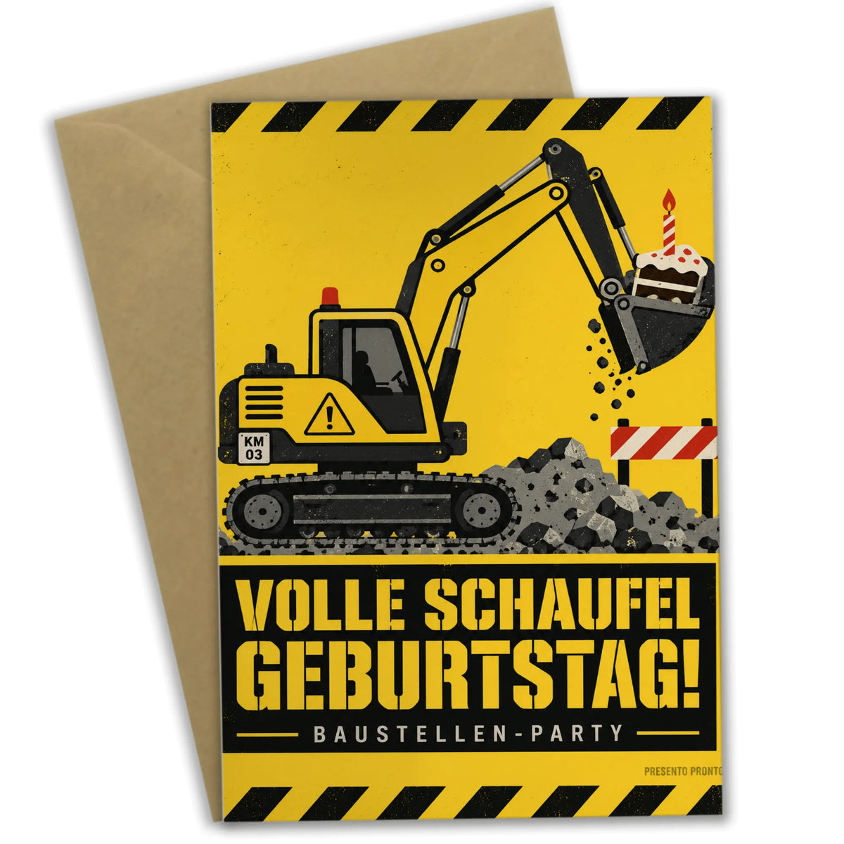 Lustige Einladungskarten mit Bagger zum Kindergeburtstag|p:2013653|h:1fec92d2fde443dade1bca4c603d9750