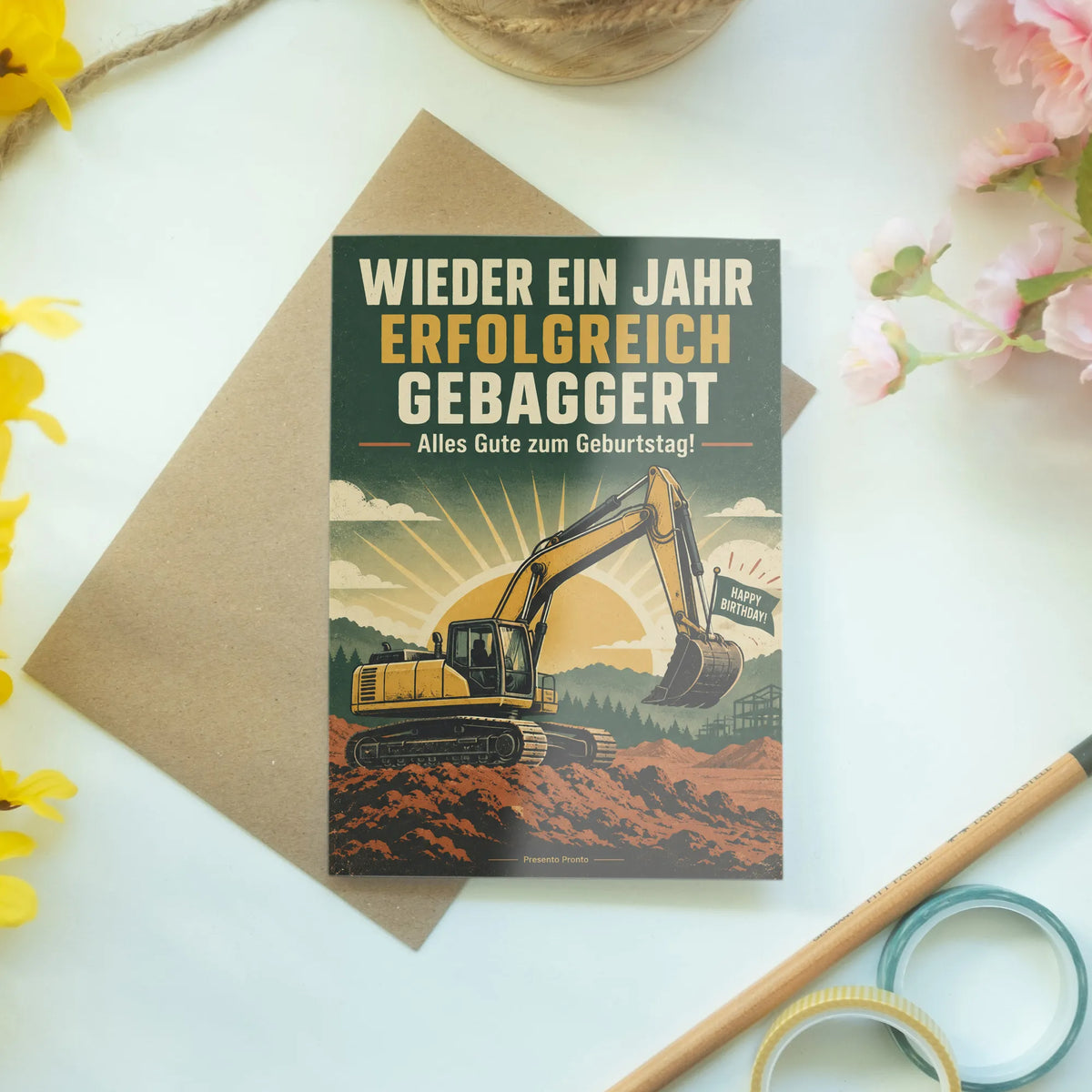 Lustige Einladungskarten mit Bagger zum Kindergeburtstag|p:2013670|h:ff046f39331efcee076eae764a42f422
