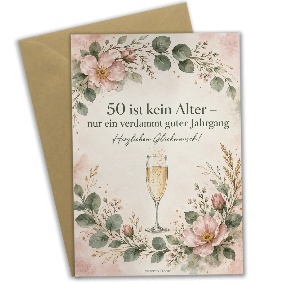 Lustige Geburtstagskarte für Frau zum 50. Geburtstag Sektglas|p:2013756|h:61234022ba0f9b1a52193077280a3239