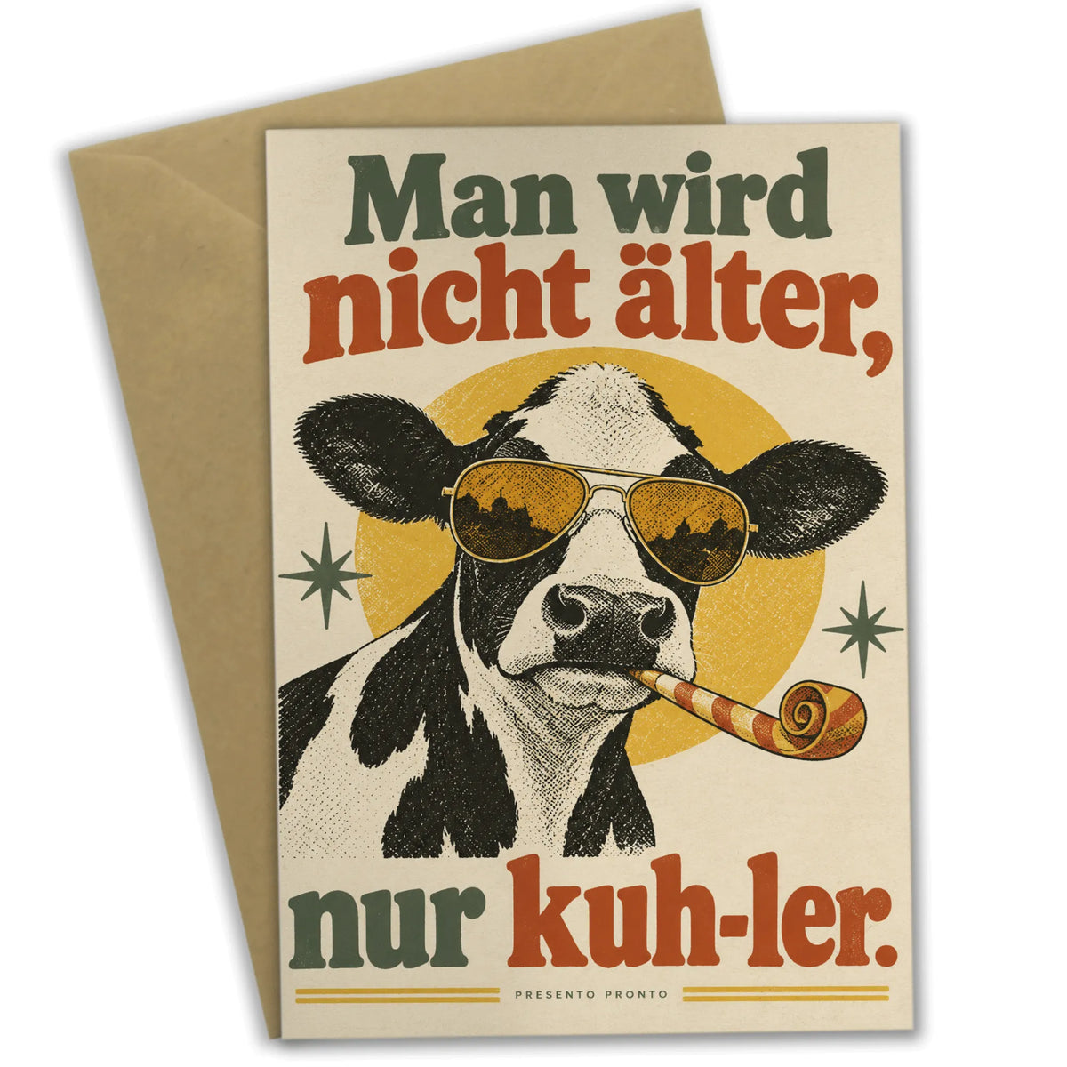 Lustige Geburtstagskarte mit Kuh in Fliegerbrille|p:2013775|h:f05aaa9769c9a83e6e8fa7134964d6d6