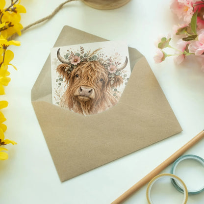 Elegante Geburtstagskarte mit Kuh für Tierfreunde|p:2013777|h:26446ae94fe9841edc3ed6bf4acd2e1a