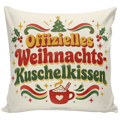 Kuscheliges Kissen zu Weihnachten mit Kakaotasse|p:2013818|h:29a6d3b7b7e3414944195bd5088bb759