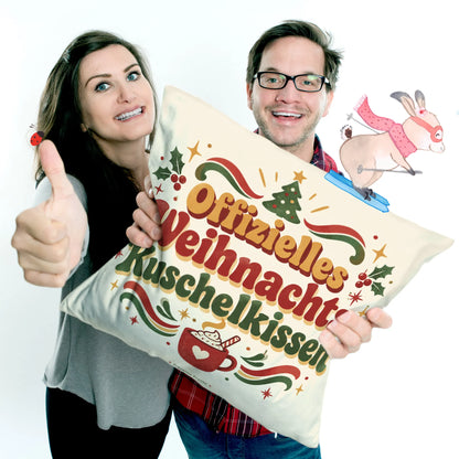 Kuscheliges Kissen zu Weihnachten mit Kakaotasse|p:2013818|h:1ebbe10db4ab544e25753cbaeb8c65eb