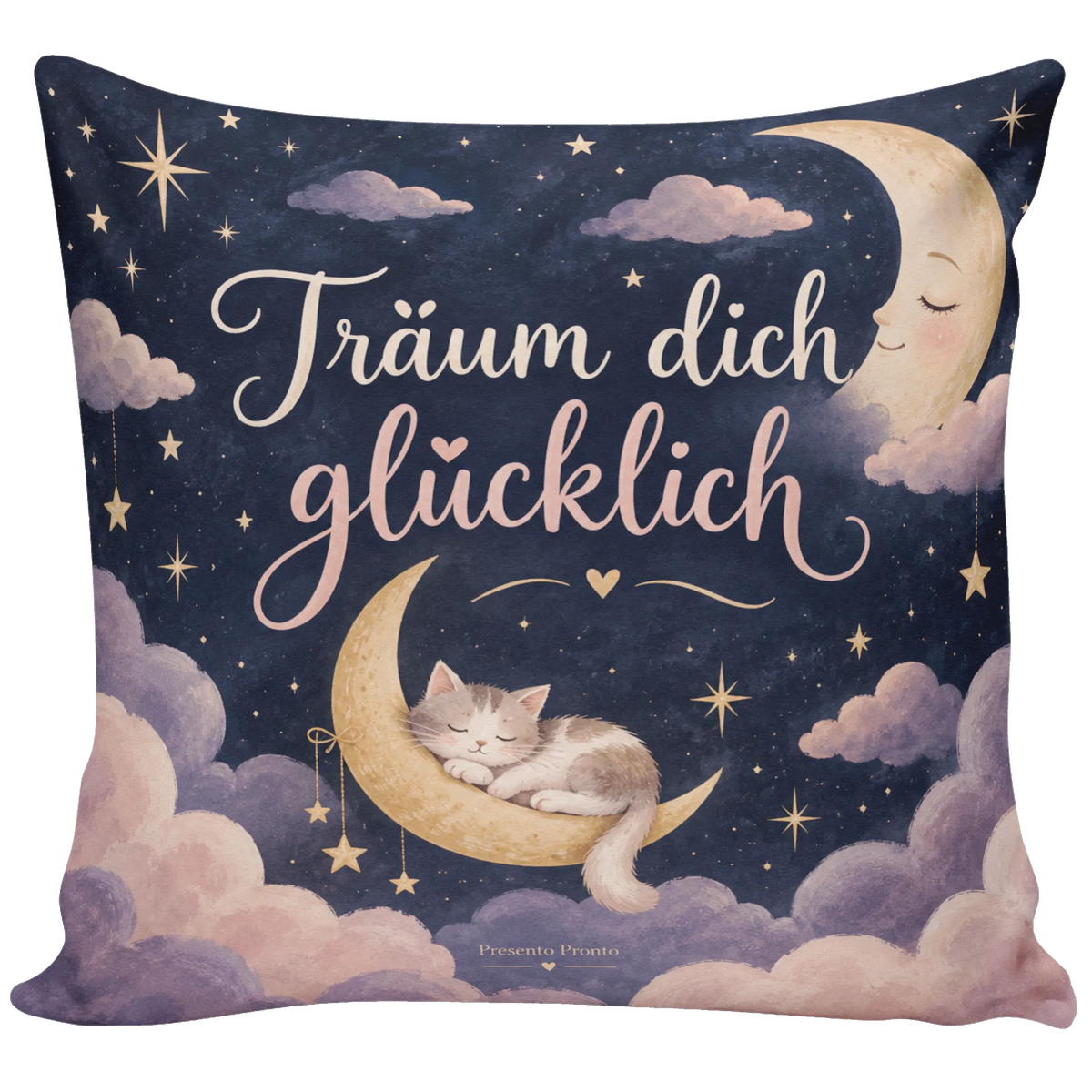 Süßes Kissen fürs Kinderzimmer mit schlafender Katze|p:2013819|h:9e197baeb3e2f4d233ca0cd1bbfdd4ad