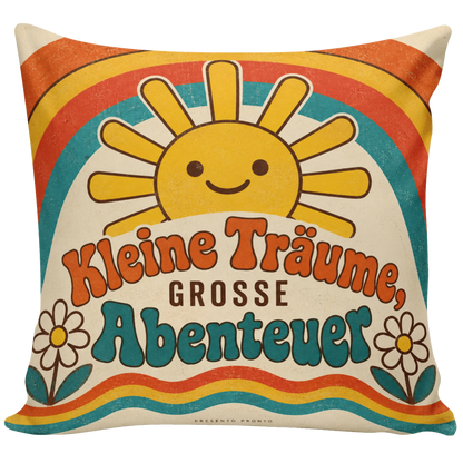 Süßes Kissen fürs Kinderzimmer mit lächelnder Sonne|p:2013821|h:0c7abfd2b6b7f3b895c0d461e5e0440e