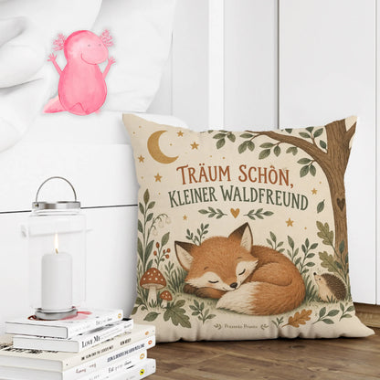 Kuscheliges Kissen fürs Kinderzimmer mit schlafendem Fuchs|p:2013823|h:ec27fbc3c121222221b1919bb6b62f1c