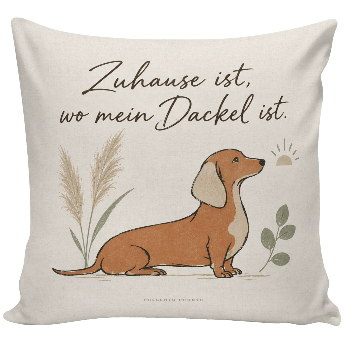 Gemütliches Dackelkissen für Dackelfans in Terrakotta|p:2013827|h:449a48036c0b68135dc8b06c074fe9b2