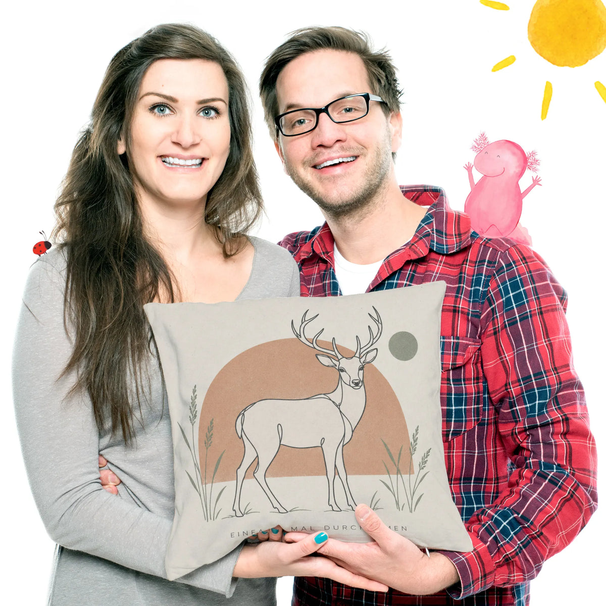 Entspannendes Kissen mit Hirsch für ruhige Auszeiten|p:2013831|h:9dd982d49b2f3fc612cb684ef8c41a8c