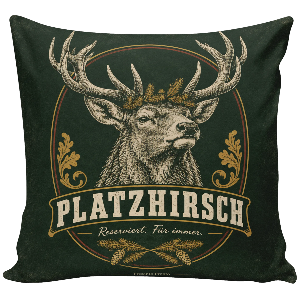 Lustiges Kissen mit Hirsch für echte Platzhirsche|p:2013832|h:cafde1f409672ca42656d8eba3f1a0d8