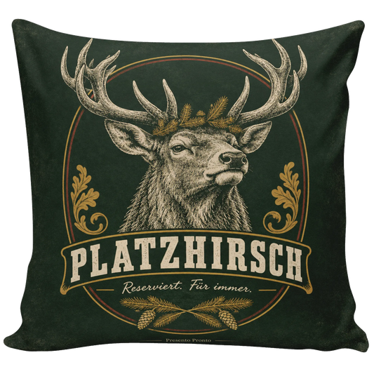 Lustiges Kissen mit Hirsch für echte Platzhirsche|p:2013832|h:cafde1f409672ca42656d8eba3f1a0d8