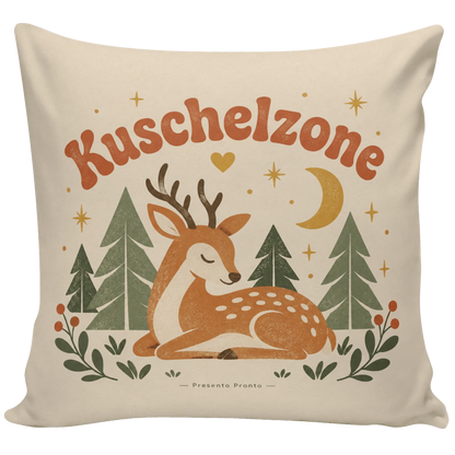 Gemütliches Kissen mit ruhendem Hirsch für Naturfreunde|p:2013838|h:bb4b13cad5c5c6352934d263fa1d2666