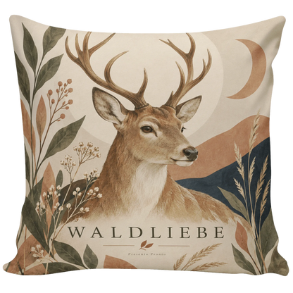 Gemütliches Kissen mit Hirsch für Waldliebhaber|p:2013844|h:e9c125756cac99df19d9c0e0e25ca879