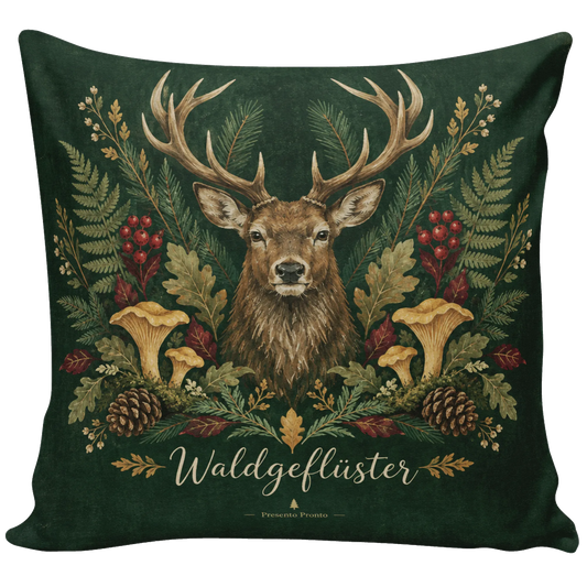 Gemütliches Kissen mit Hirsch für Naturliebhaber|p:2013847|h:cbc694459e2dbb76e766693114d2c44c
