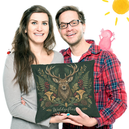 Gemütliches Kissen mit Hirsch für Naturliebhaber|p:2013847|h:7d2aaa104718f732557c364be3625d49
