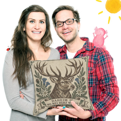 Gemütliches Kissen mit Hirsch für Bayernliebhaber|p:2013848|h:6639f2b0b43c9492fa821cd4c07a0cc8