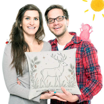 Gemütliches Kissen mit Hirsch für Waldliebhaber|p:2013852|h:702d953d1ddcc37a74377d9e13313d90