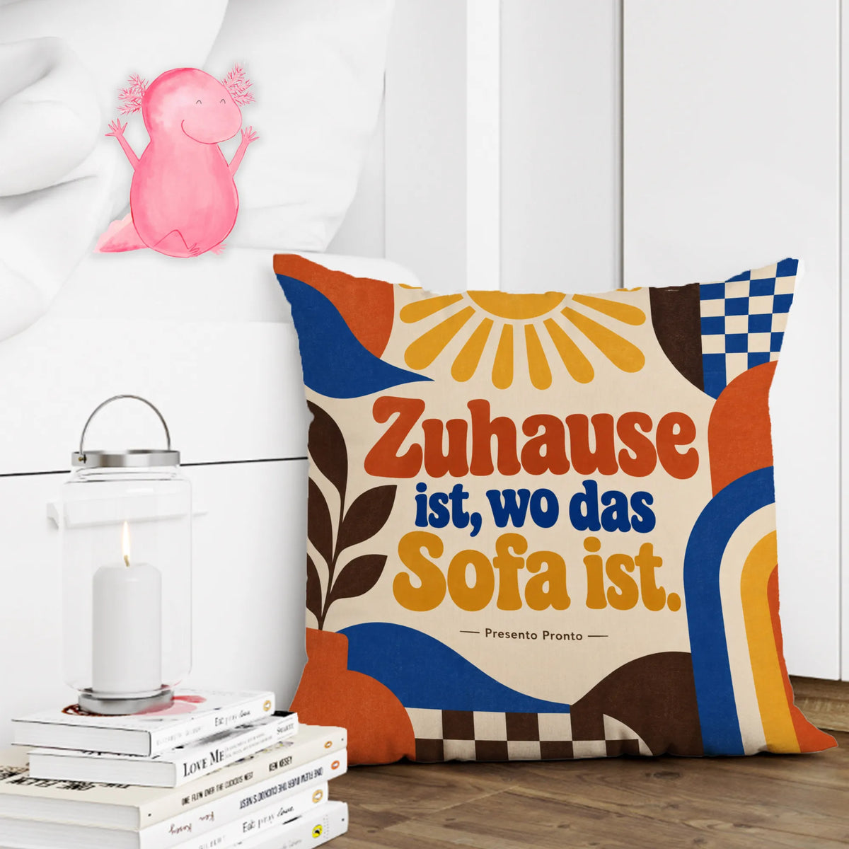 Gemütliches modernes Sofakissen für Sofaliebhaber mit Retroformen|p:2013870|h:9d8f9bb75401ace0a18ddb0edf011d15