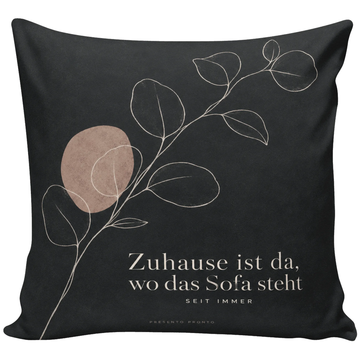 Elegantes modernes Sofakissen für die neue Wohnung mit Eukalyptus|p:2013873|h:503ae049828bf190366c46458e830850