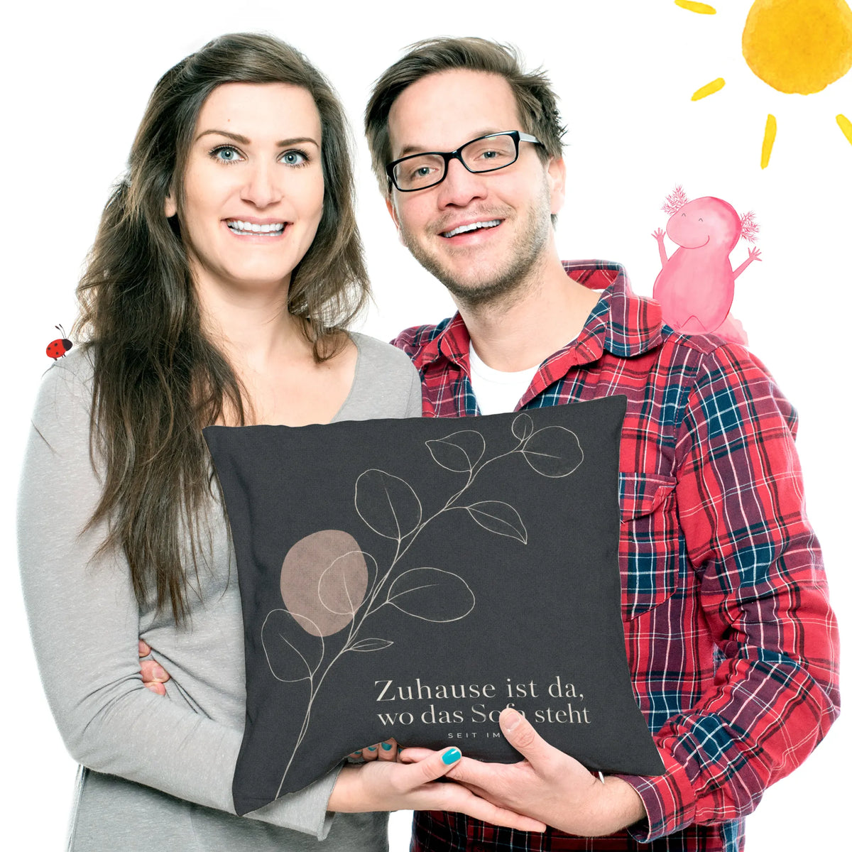 Elegantes modernes Sofakissen für die neue Wohnung mit Eukalyptus|p:2013873|h:3035d84fccbc2f50eb1195c154bd303d