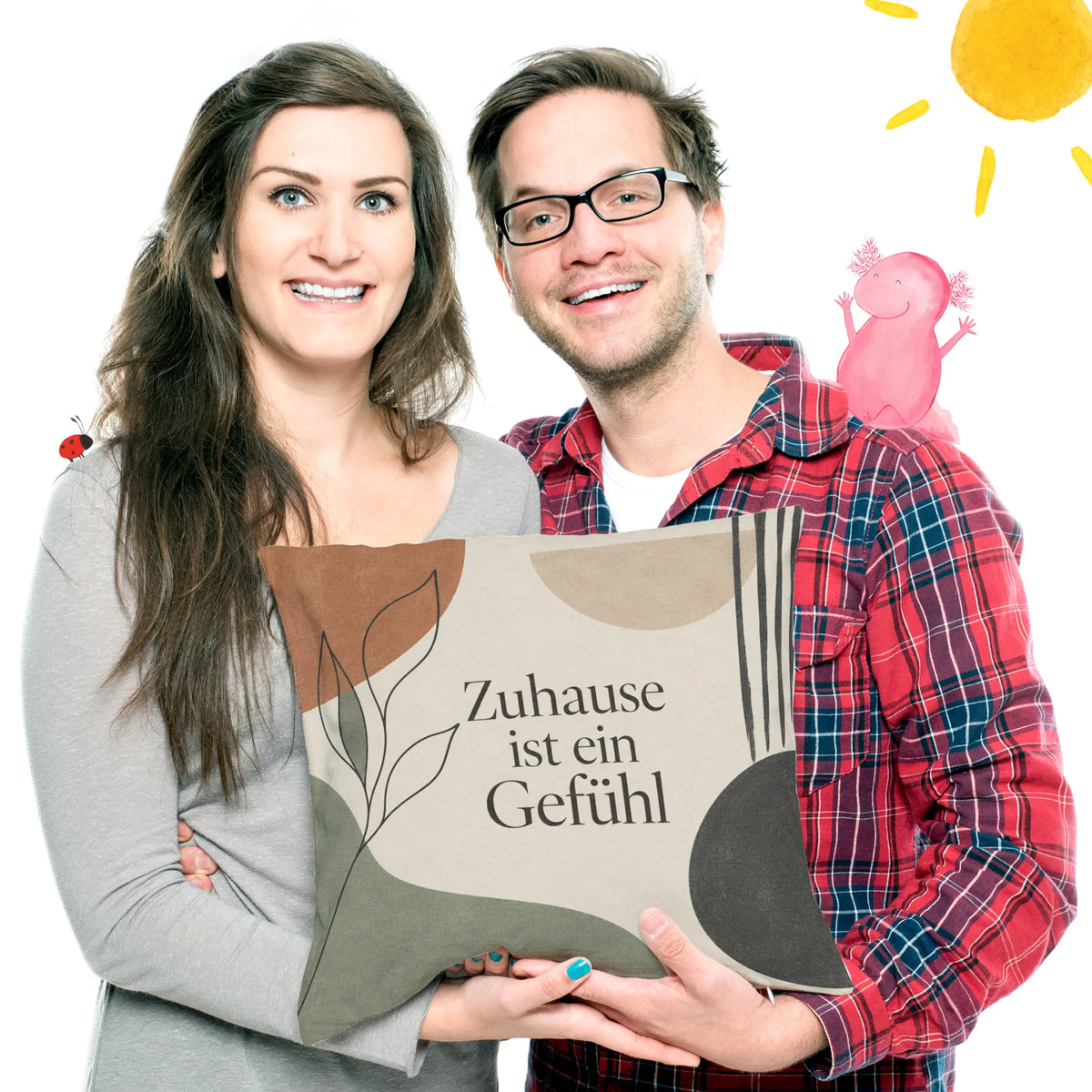 Gemütliches modernes Sofakissen für Zuhause mit botanischer Linie|p:2013879|h:472bbad09a646de94e616b72cb404da8