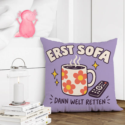 Lustiges modernes Sofakissen für Kaffeefans mit Tasse|p:2013881|h:4afaf1ccb6221498c31852859941d73d