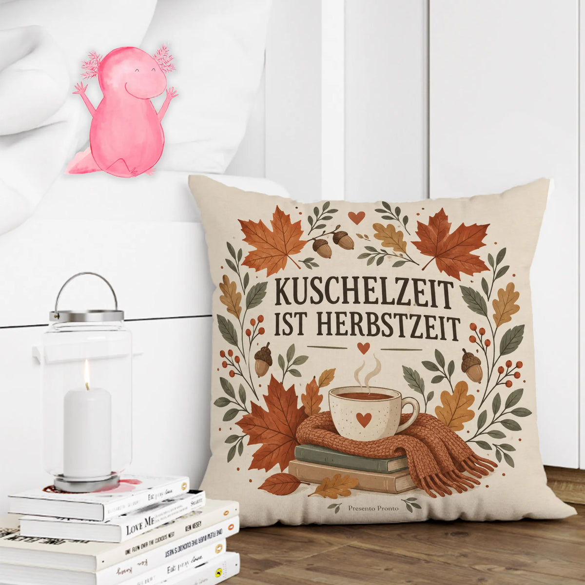 Gemütliches Herbstkissen für Sofa mit Ahornblättern|p:2013898|h:aef284e3224c8447d60113ceb135967a
