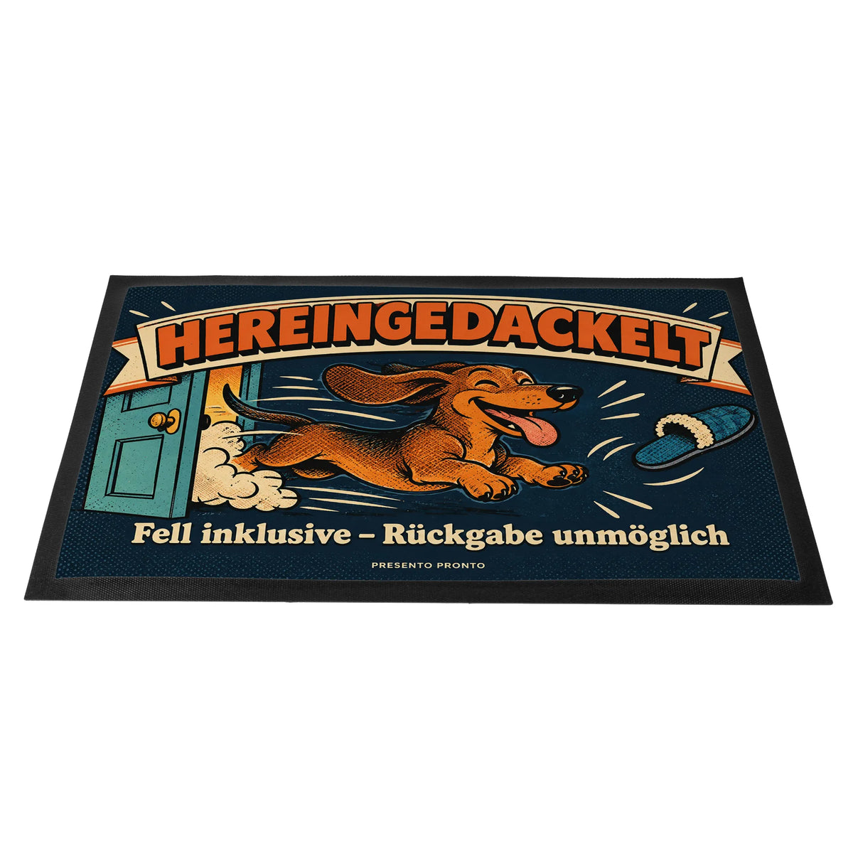 Lustige Fußmatte Hereingedackelt für Dackelbesitzer|p:2013918|h:d634ce79a0971d8a1632393334e3b32c
