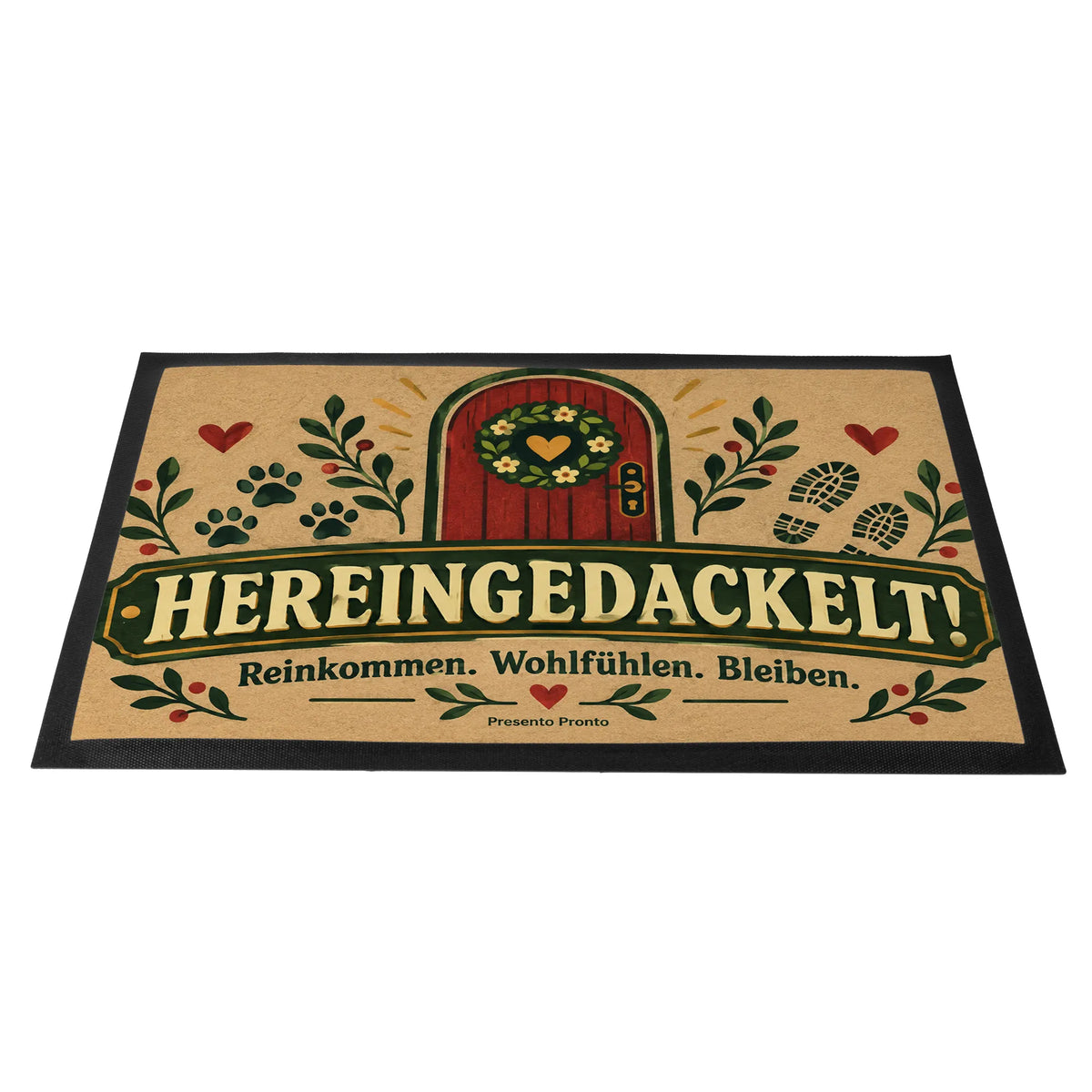 Lustige Fußmatte Hereingedackelt für Hundebesitzer|p:2013924|h:9c434c41f13828b8eaf0828bdc058cda