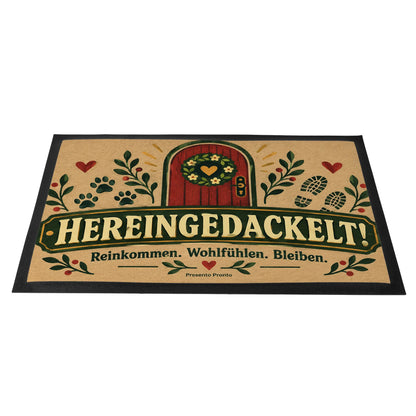 Lustige Fußmatte Hereingedackelt für Hundebesitzer|p:2013924|h:9c434c41f13828b8eaf0828bdc058cda