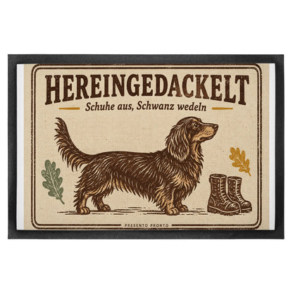Lustige Fußmatte Hereingedackelt für Dackelbesitzer|p:2013932|h:cd2da1ef9f099260ef7ce3fc171af100