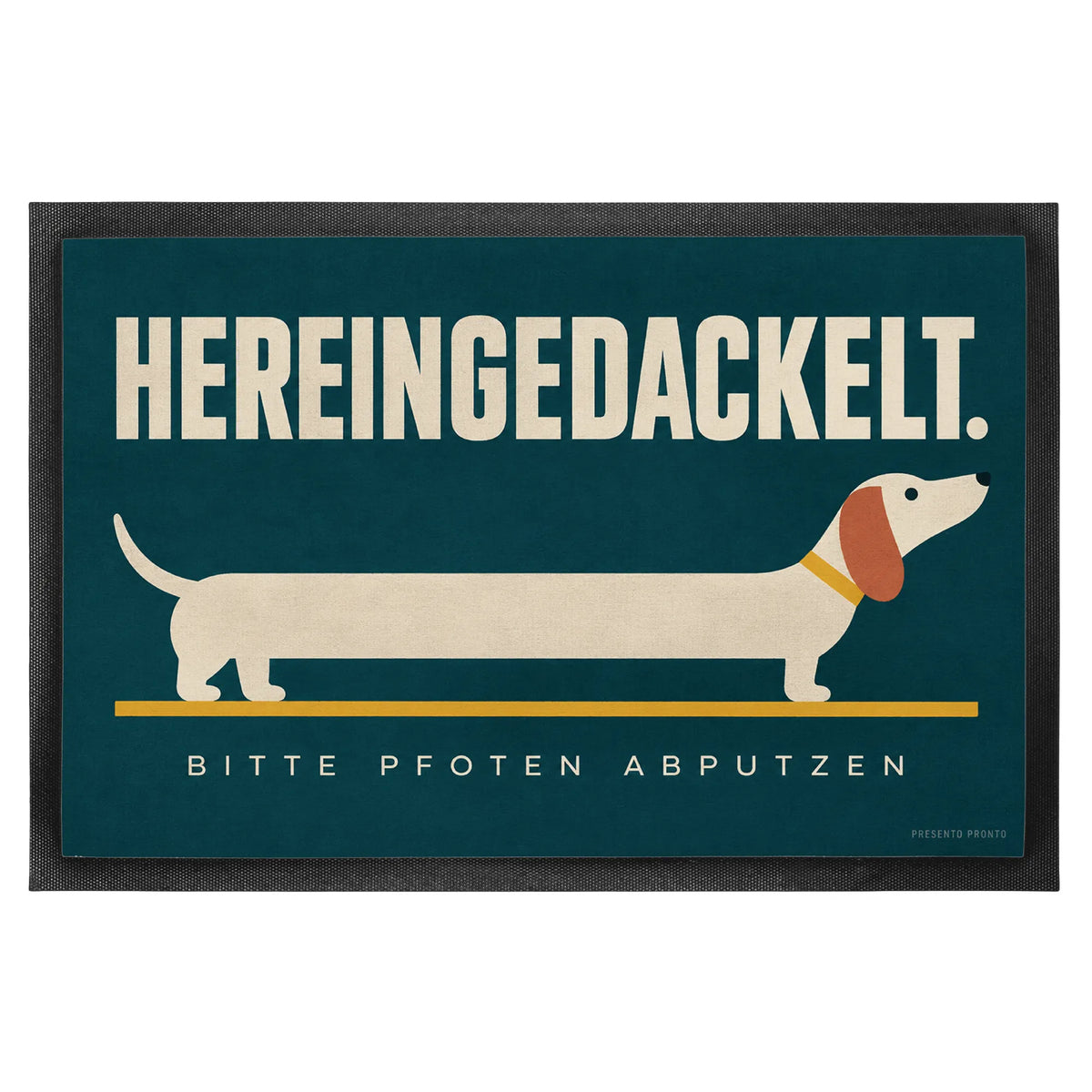 Lustige Fußmatte Hereingedackelt für Dackelbesitzer|p:2013936|h:11810f11076353f908ee85ed2d9e4725