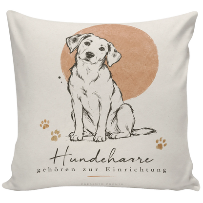 Lustiges Kissen für Hundebesitzer mit sitzendem Hund|p:2013943|h:9a213bcb04880c871870730d3481d9c7