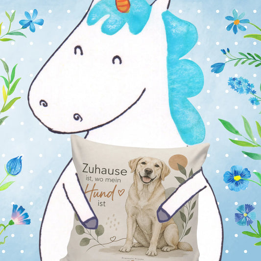 Gemütliches Kissen für Hundeliebhaber mit ruhigem Hund|p:2013944|h:db048b3862a5a3d61d1909f4dd5cd058